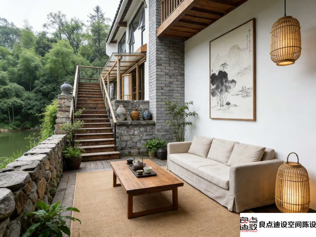 装修软装设计封神了!这民宿把自然中式风刻进DNA，美到窒息!